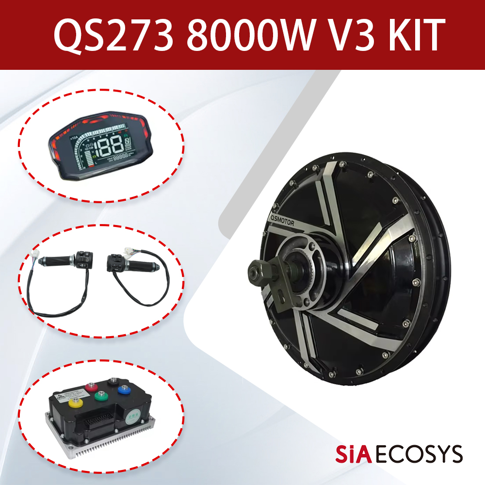 QSMOTOR QS273 V3 8000W 72V Kit - Qs273 Hub Motor 8000W 72V ulasan dan harga