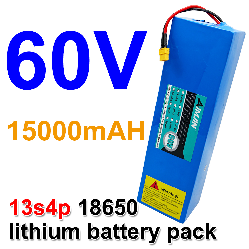 Baterai 60V 15000mAH 18650 Lit - 60V 30Ah Electric Scooter Battery ulasan dan harga